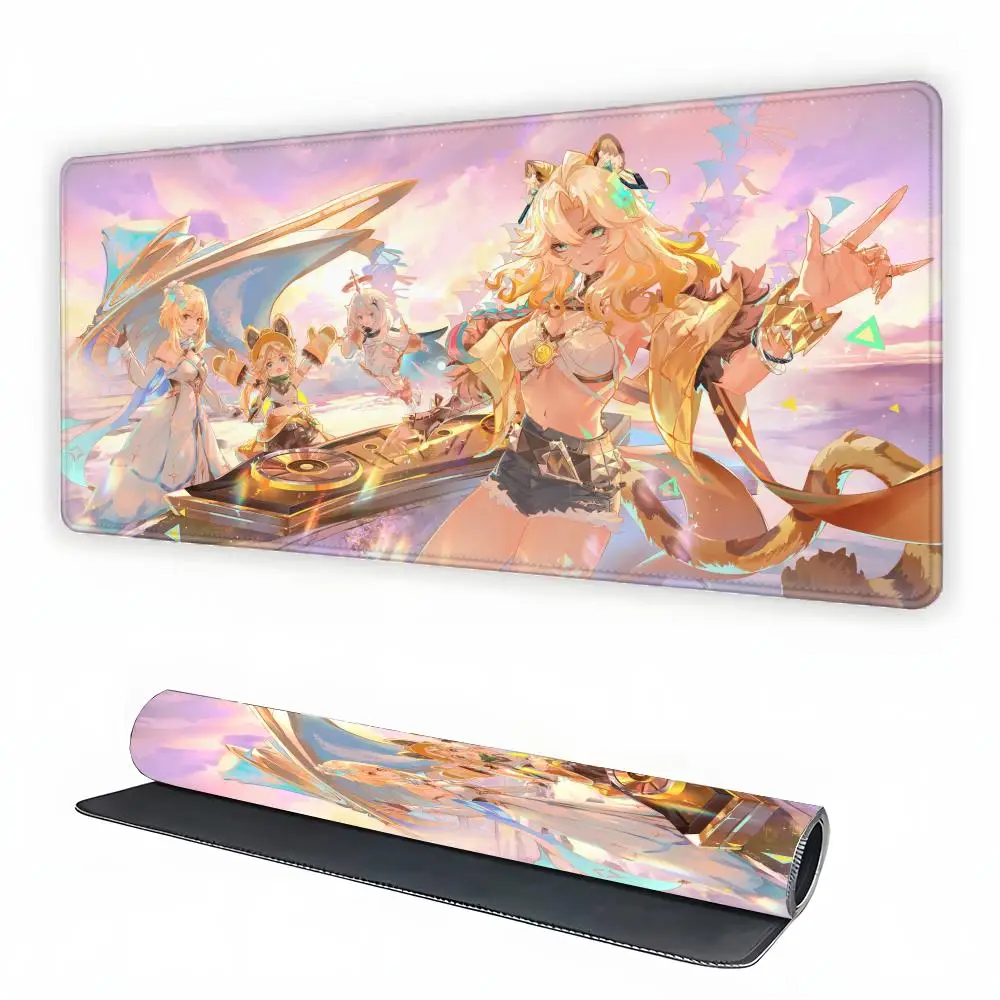 Xilonen Animation game Beautiful patternsOffice Computer Desk Mat Table Big Mouse Pad Cushion Nonslip Decor for Genshin Impact