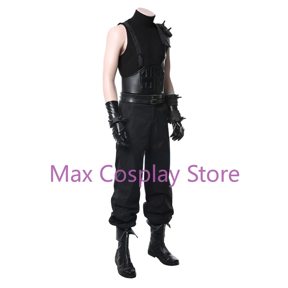 Max Spiel Cosplay Kostüm Cloud Strife FF Uniform Outfit Halloween Karneval Kostüm Erwachsene Männer Frauen Kleidung