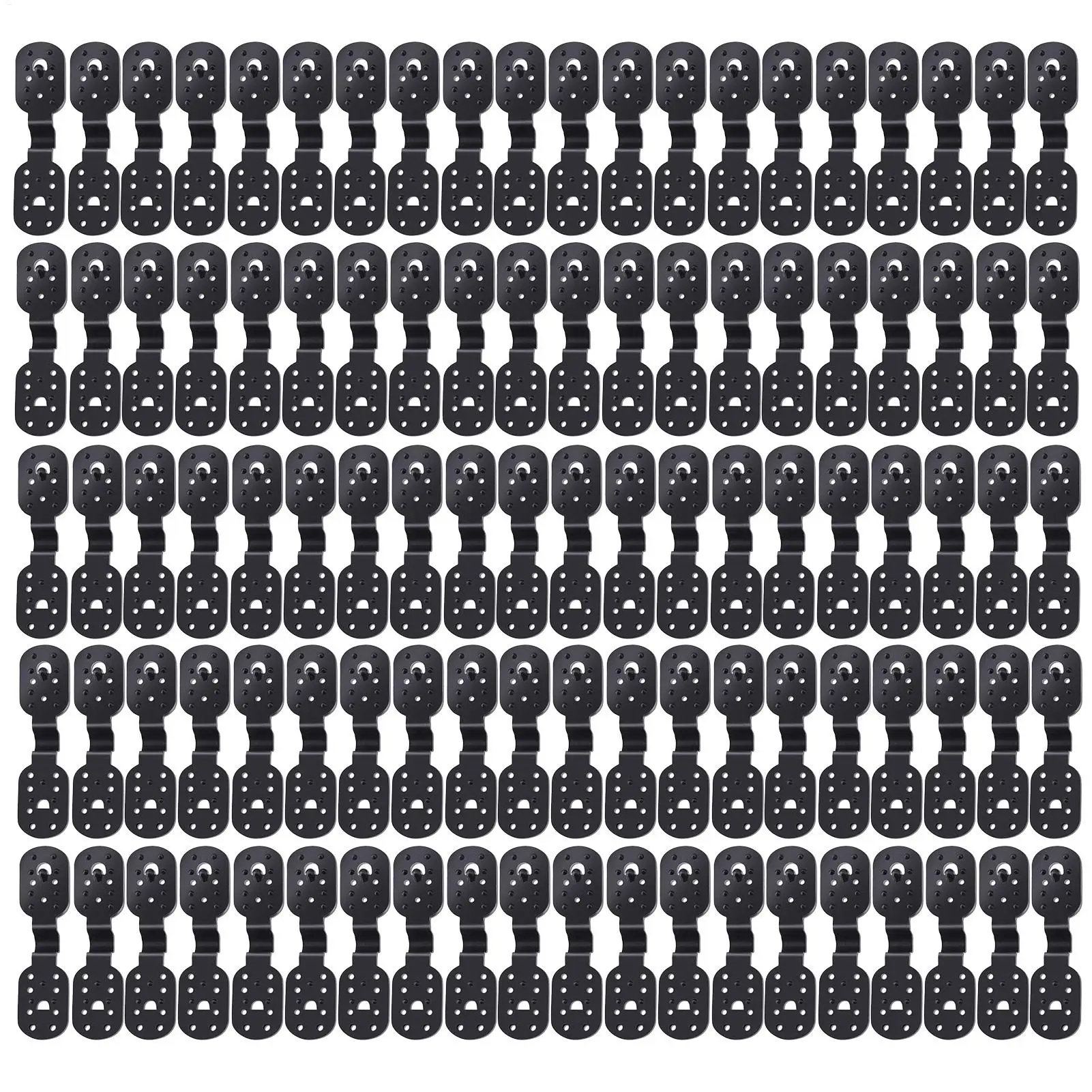 Shade Cloth Clips Greenhouse Shade Fix Clamp 100 Pieces Reusable Fixing Clamps For Sunshade Net Garden Anti Bird Netting