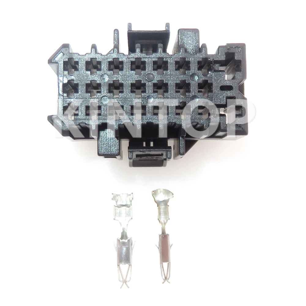 1 Set 23 Pins AC Assembly Automotive Wiring Harness Socket For VW Audi Magotan 1J0962623 30231627 Car Power Amplifier Connector