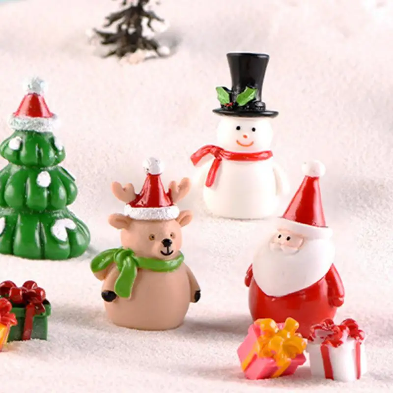 Christmas Decoration Resin Practical Mini Attractive Desktop Christmas Hanging Ornaments Demand Gift Ornaments Accessories