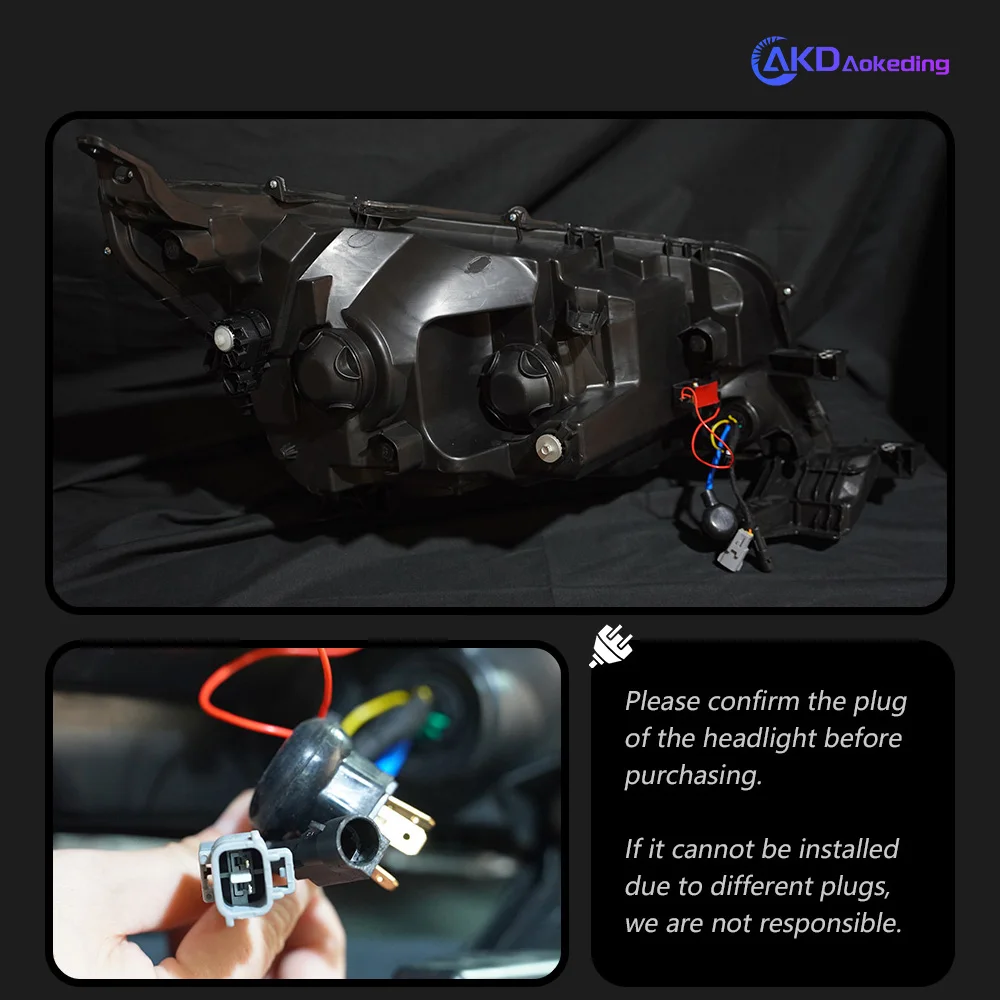 

AKD автомобильный Стайлинг фара для Toyota Hiace фары 2019-2022 Hiace фара светодиодный DRL сигнальная лампа автомобильные аксессуары