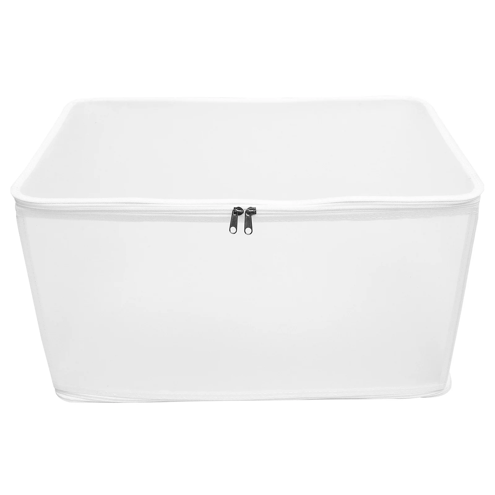 

Household Foldable Clothes Bedding Sheets Organizer Large Capacity Zipper Box Portable Garment Storage Case for Closet Wardrobe