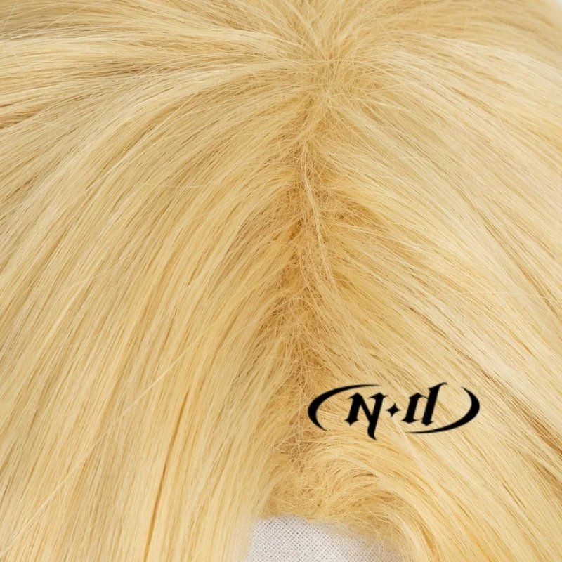 ND Ash Lynx Cosplay Pruiken Banaan Vis Anime Cosplay Blond Haar Pruiken voor Comic Con Coser Kostuum Themafeest Hittebestendig