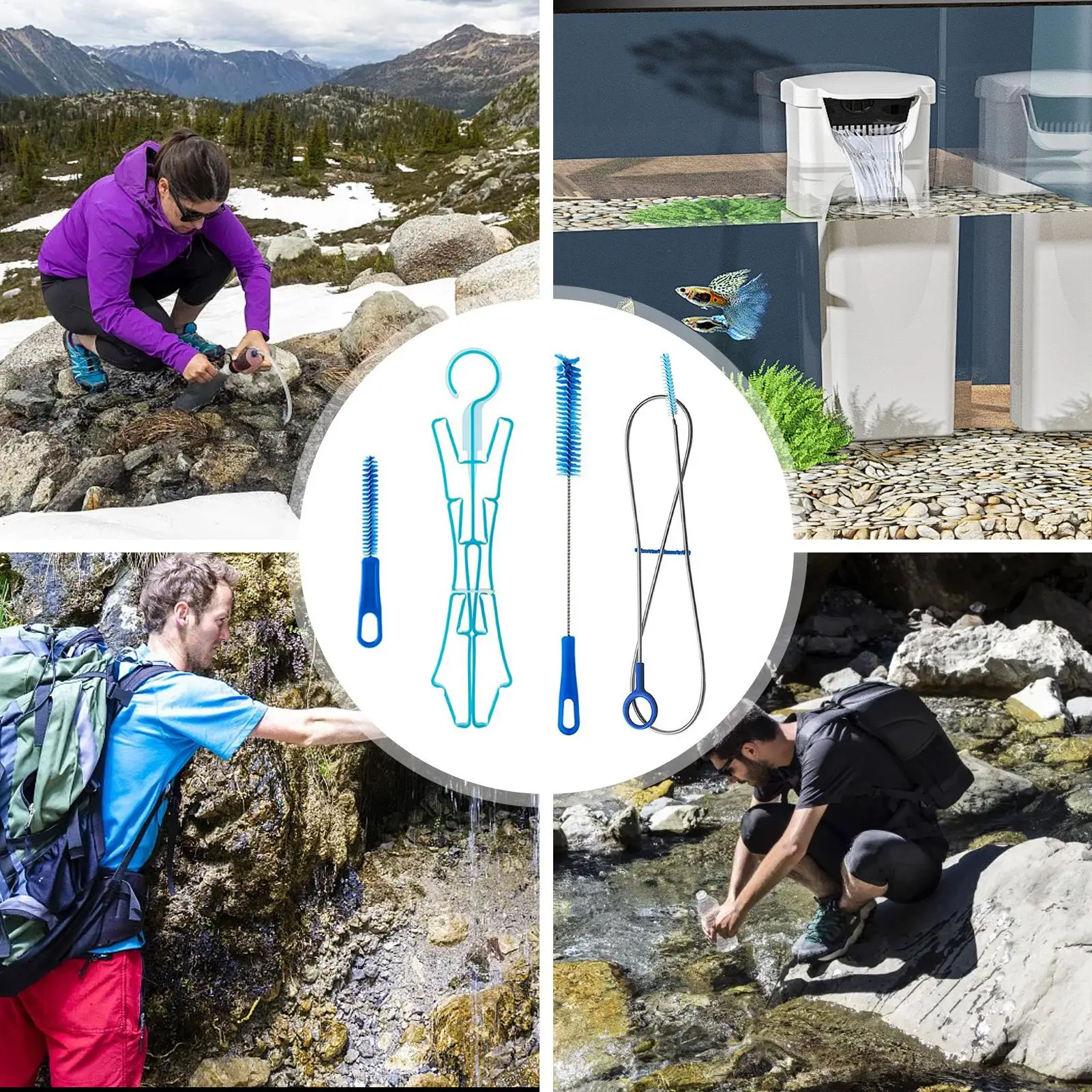 Wasserbeutel-Reinigungsbürsten – Camping Cooking And Drinking Bewertung und Preis