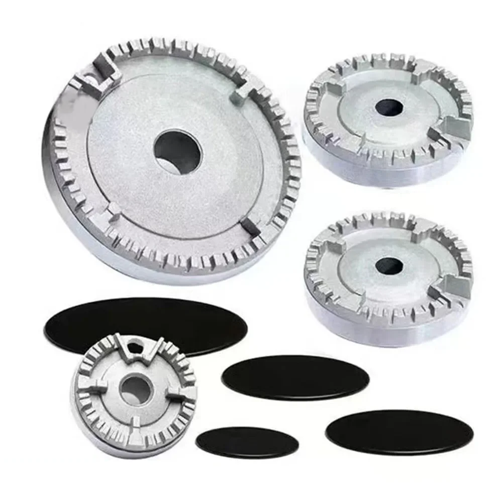 Gas Stove Burner Lid Set  Materials  Ensures Durability and Performance  Uniform Heat Distribution  Easy to Clean After Cooking