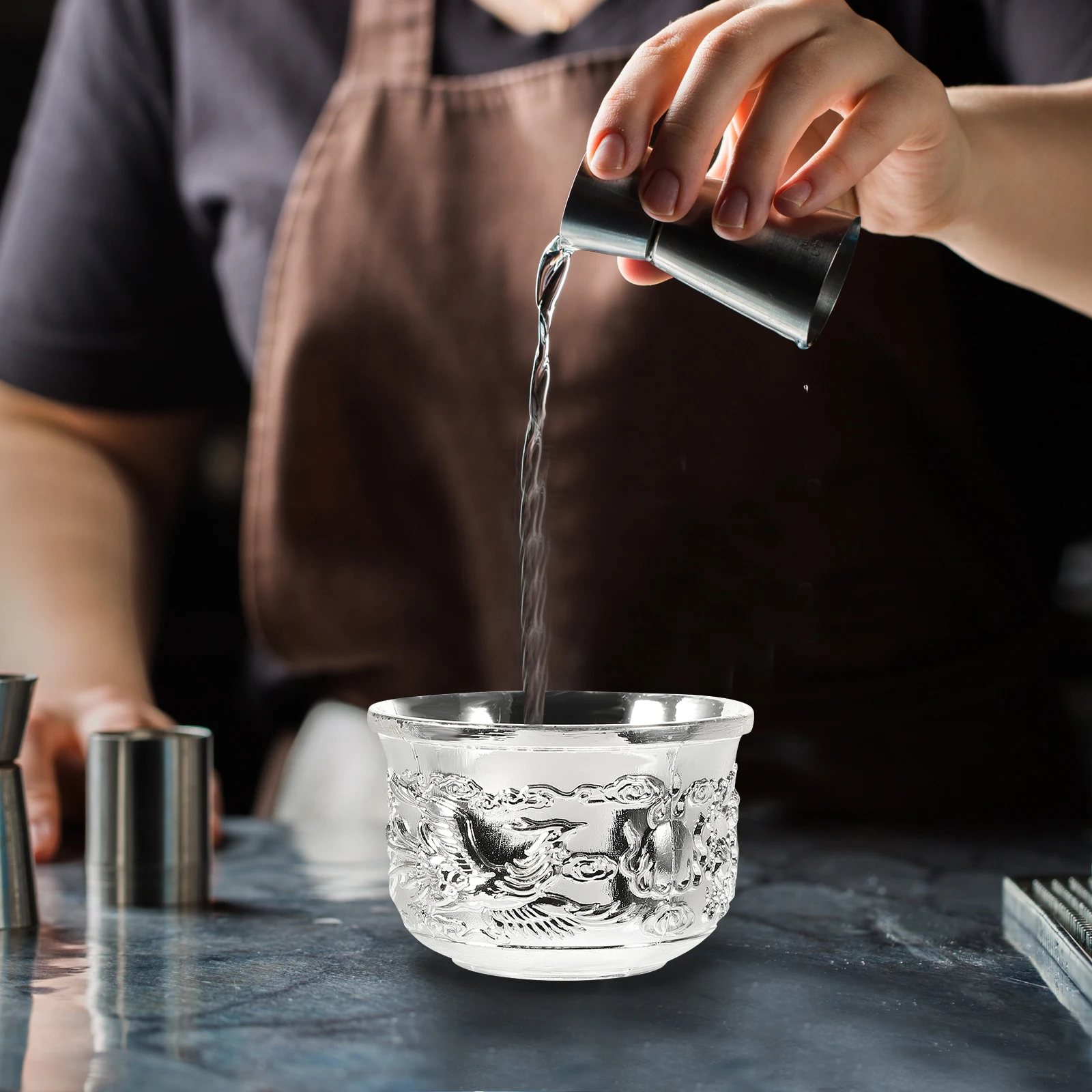 

Decorative Metal Wine Cup Multi Function Liquor Cup for Home Accessory and Party Use Small Wine Cups Metal Water Cups