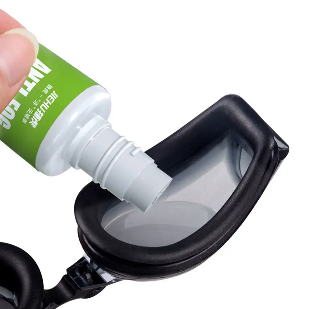 Limpiador de lentes antiincrustante, gafas de buceo a prueba de polvo, pulverizador antiniebla, limpieza libre de niebla