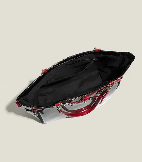 Neue große Kapazität Hot Girl Pain Bag transparente Schmerzschicht Herzschlag Flugbahn Umhängetasche Liebe Kette Umhängetasche – Detail 13