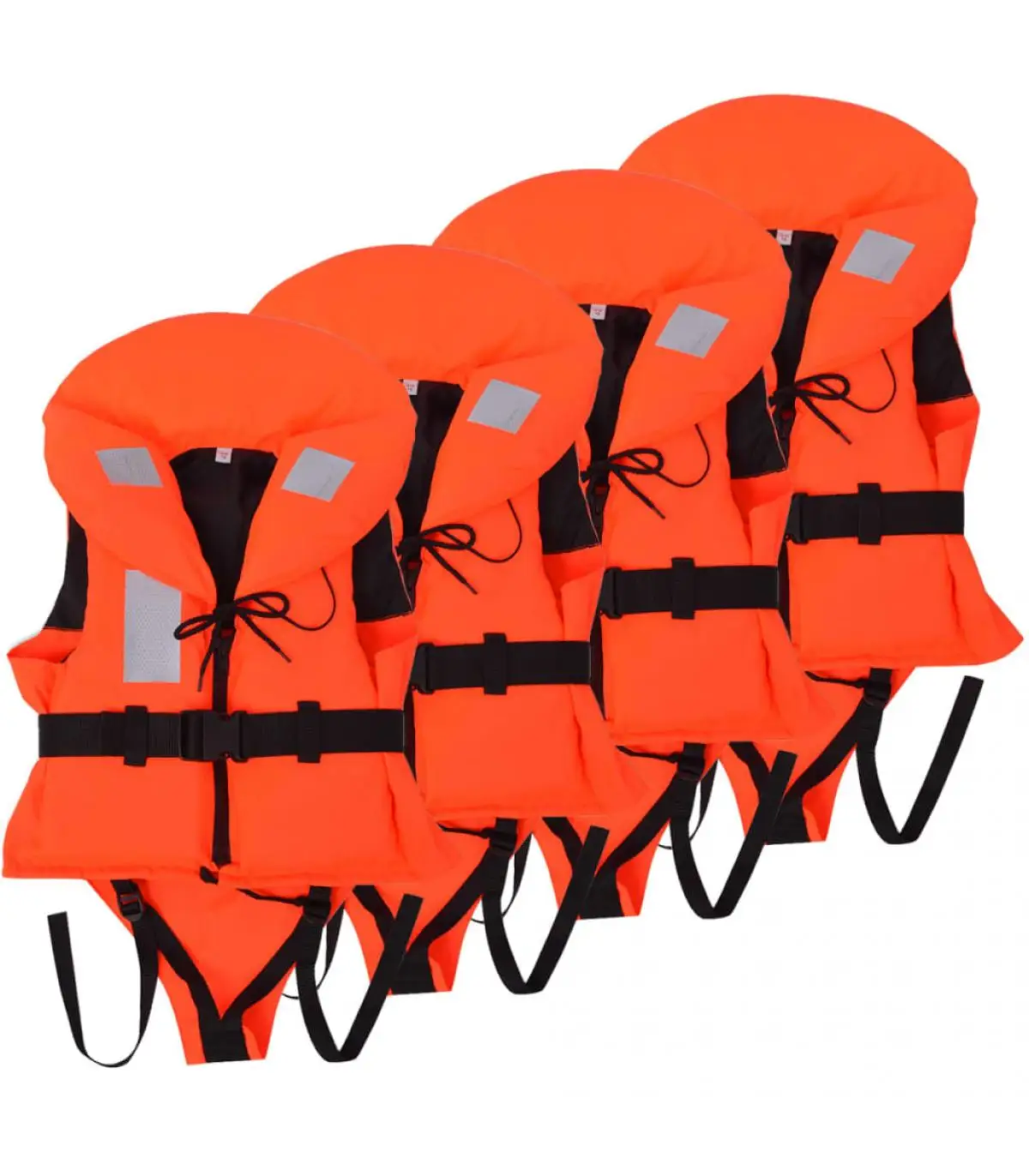 4 Pcks 100 N 10-20 kg Children's Flotation Aid Vests Life Vests