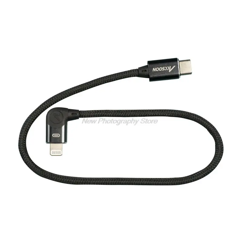 Accsoon Type-C To Lighting Cable For Accsoon SeeMo iPhone,ipad HD Video Transmitter Live Streaming Photography Accessories