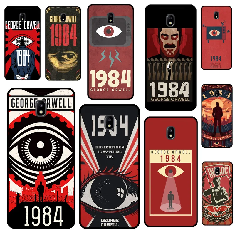 1984 George Orwell Book Novel For Samsung Galaxy M12 M32 M52 M11 M21 M31 M13 M33 M35 M53 M55 M15 M14 M34 M54 M06 M16 Case