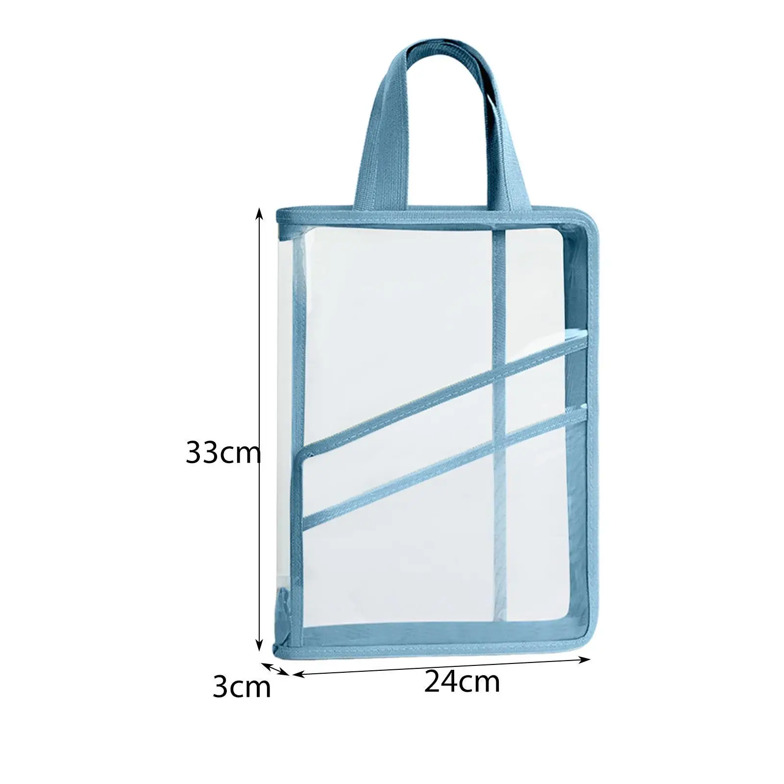 File EvaluTote Sac à main étanche, sac à documents pour voyage, école, bureau