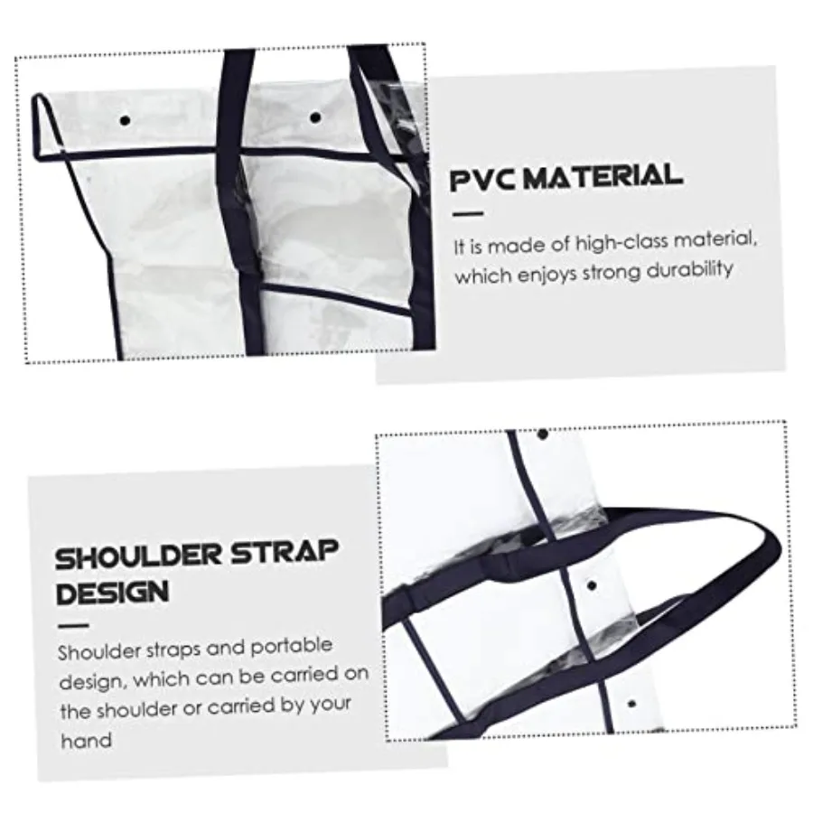 Transparent Storage Bag with Foam Board for Artwork Protection: Ideal for 30x40 Art Portfolio 18x24 Drawing Board Carrier Large