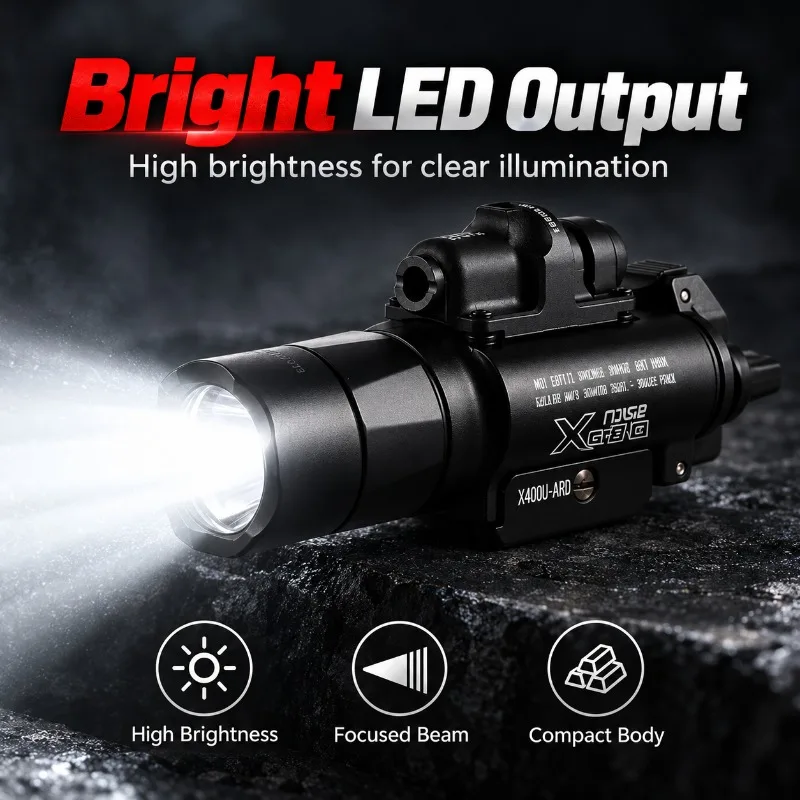Alloy X400U LED Lighting Module, Green Beam Indicator Lamp for Hobby Model Decoration Accessory