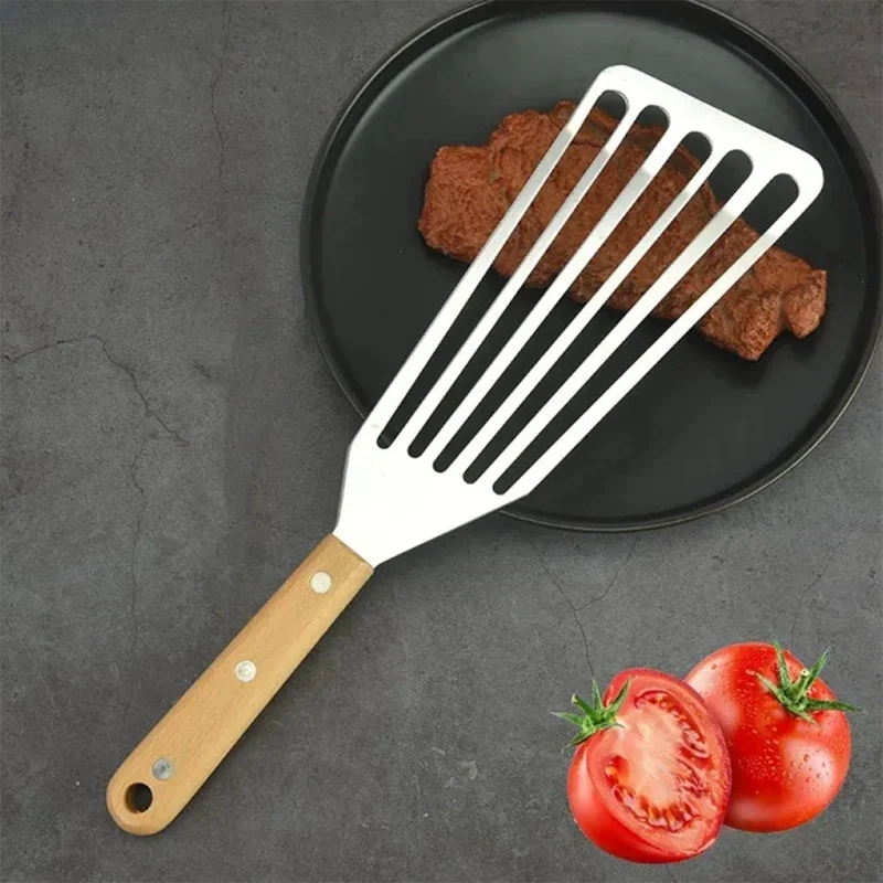 ABRE-Steak Spatula Multifunctional Kitchen Spatula, Frying Pan Gadget, Kitchen Utensils, Cooking Accessories