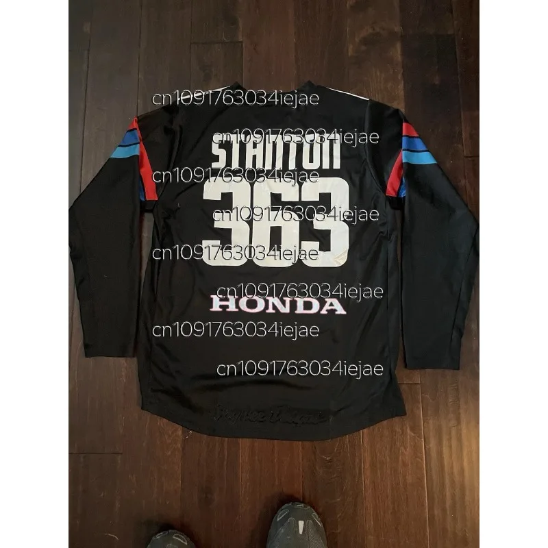 

Honda Printed Pattern Off-road Motorcycle 363# Jersey Long Sleeve T-Shirt Breathable Quick Drying Mountain Bike Racing Sport Top