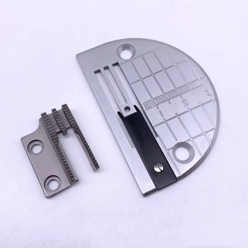 APS-12 Anti -puckering kit Needle Plate and Feed Dog kit 1SET guage set industrial sewing machine spare parts