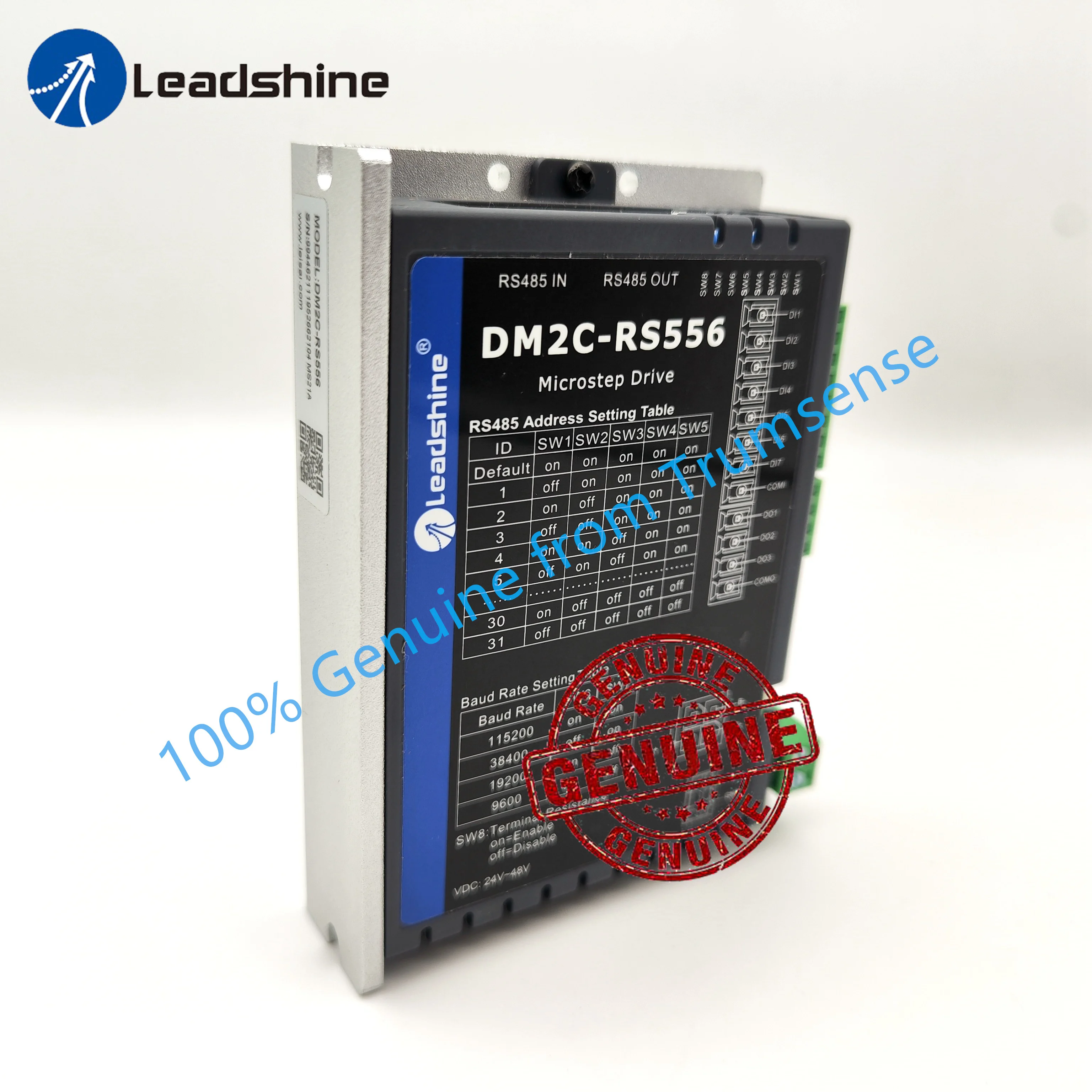 Leadshine DM2C-RS556 integrated driving and control Open loop stepper motor driver with 485 communication network cable socket