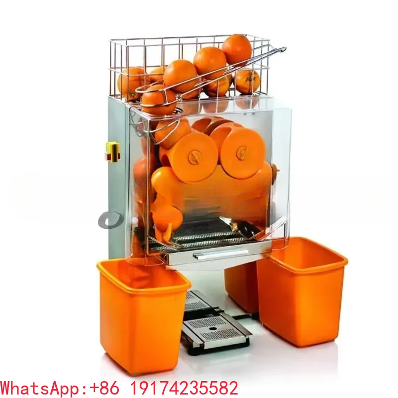 Stainless Steel Industrial Juicer, Electric Orange Fruit Squeezer