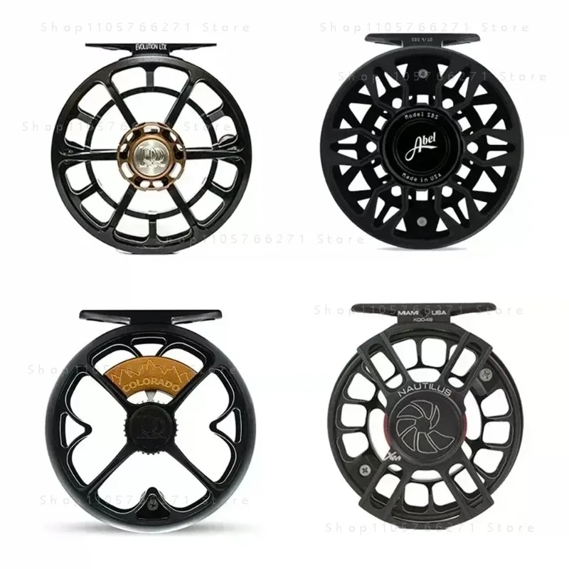 Full Metal Freshwater Stream Fly Fishing Wheel, Anti-Scald Durable Fly Fishing Gear for Angling