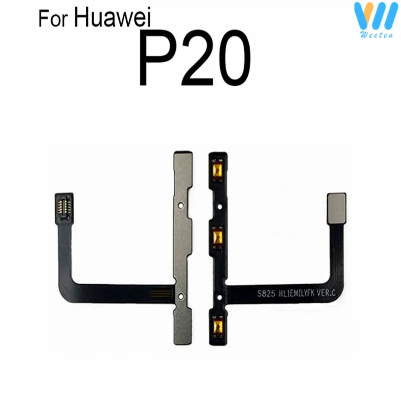 For Huawei P7 P8 P9 P10 P20 Pro P10 P9 Plus Lite-Mini Mini Power Volume Buttons Flex Cable Side Keys Switch Flex Part P9 P8 Lite