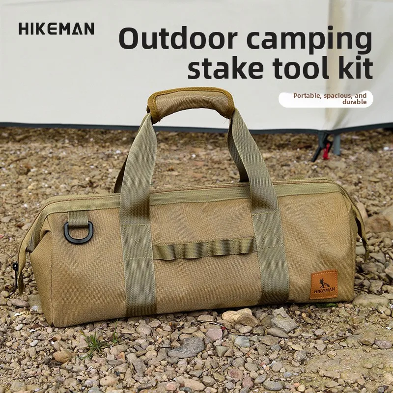 

Сумка для хранения ногтей на открытом воздухе, навес для палатки, молоток, ветровая веревка, сумка-органайзер, многофункциональная сумка для инструментов для кемпинга