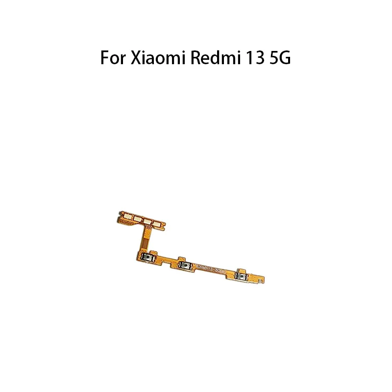 

Pop Power ON OFF Mute Switch Управление кнопкой громкости Гибкий кабель для Xiaomi Redmi 13 5G