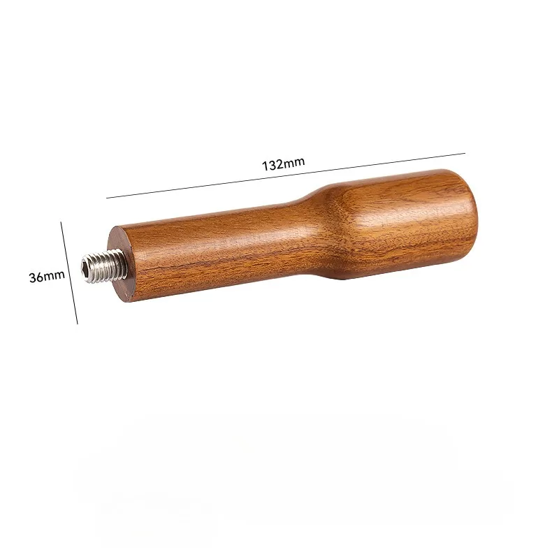 M10 Portafilter Coffee Handle Espresso Semi-automatic Cafe Machine Solid Wooden Handle Coffee Accessories for Barista