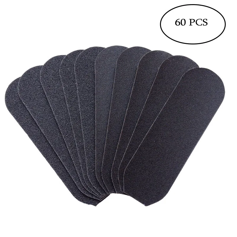 

60pcs/pack Care Foot Grit Sanding Cloth Pro Pedicure Feet Care Refill Replacement For Stainless Metal Handle Files Foot Rasp