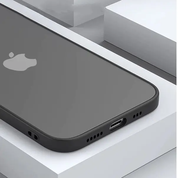 For iPhone 16e Case For iPhone 16e SE4 Cover Coque Shell Matte Translucent Hard PC Soft TPU Edge Phone Fundas iPhone 16e