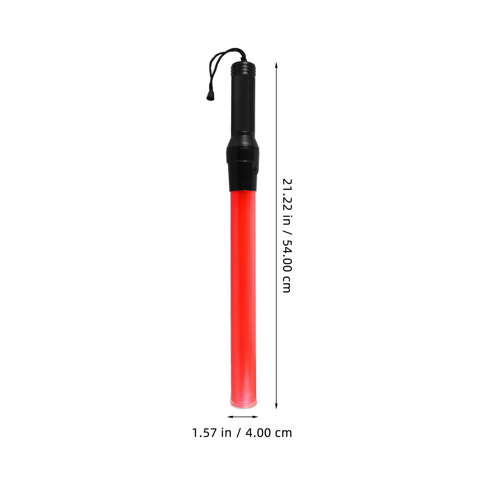 2pcs Led Signal Traffic Wand 54Cm Glow Stick Night Visibility Fluorescent Safety Light Traffic Control Concert Decor Luminous
