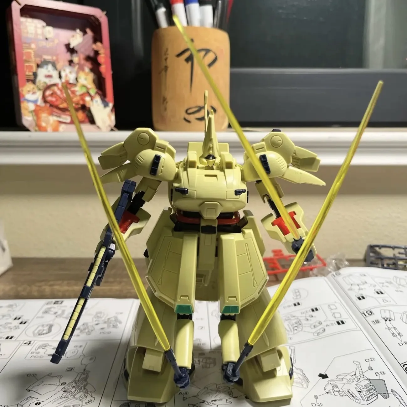 Modelo de estrella 1/144 HGUC 036 THE-OPMX-003, Kit de modelo de ensamblaje, Robot de figura de acción The-O, Kits de modelos de plástico, juguetes, muñeca Hobby, regalo para niños