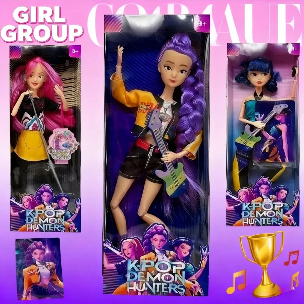 مجموعة شخصيات كاملة من دمى K-POP Witch Hunt من الفينيل Lumi È Re Mira Zoe هدية عيد الميلاد للفتيات والأولاد #2