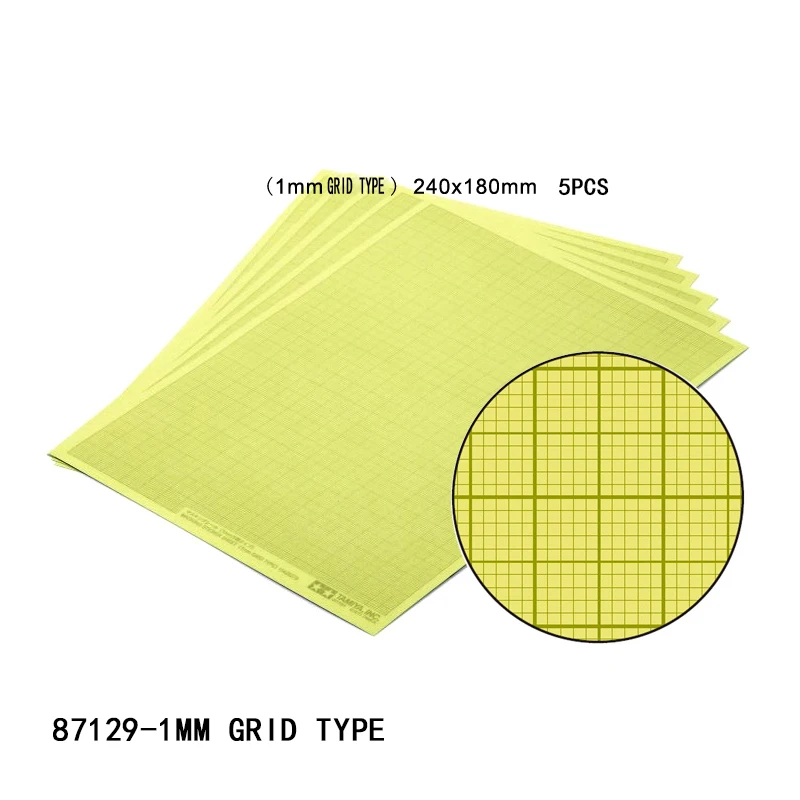 TAMIYA 87129 87130 Masking Sticker Sheet 5pcs/bag Flake Plain Type