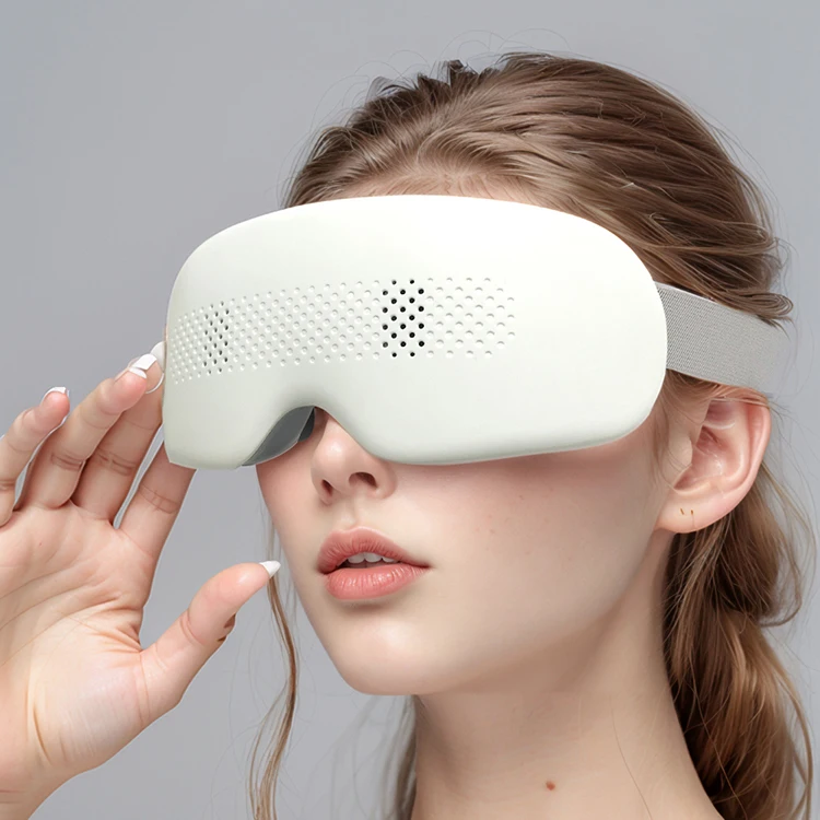 2025, trendiges Produkt, 3D-Akupressur-Massage, lindert Ermüdung der Augen, Dampf-Augenpflege-Massagegerät mit heißer Kompresse