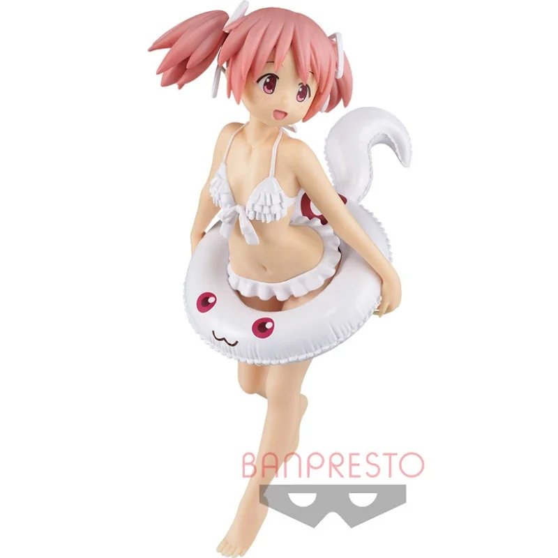 Auf Lager Original BANPRESTO EXQ Bandai Kaname Madoka Badeanzug Ver.Action Figur Animation Spielzeug Geschenk Modell Sammler Anime Echte