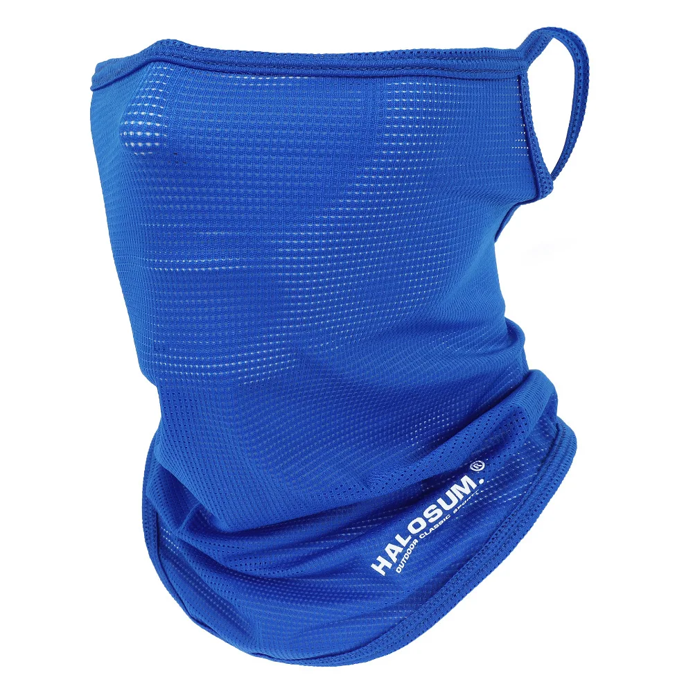 Unisex Cycling Fishing Sports Neck Cover UPF50 Anti UV Hanging Ear Protection Face Towel, Quick Drying and Breathable