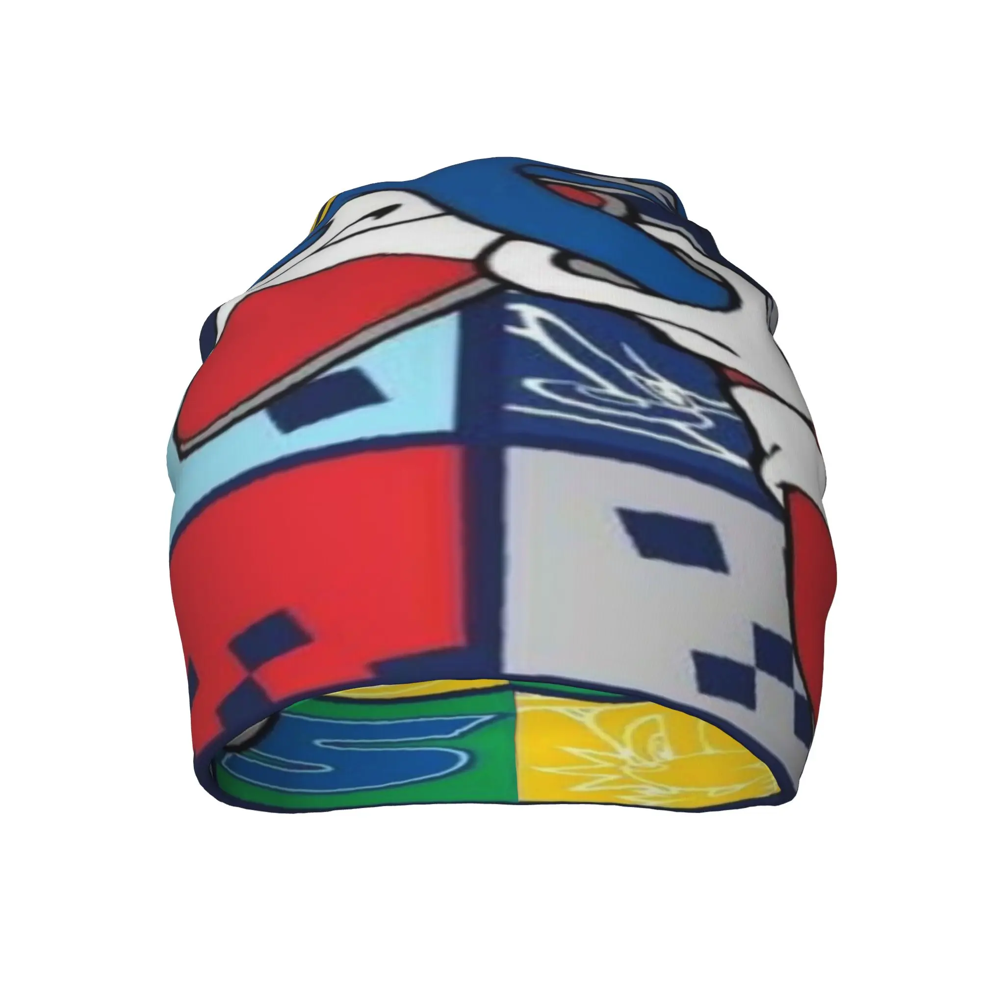 Sonices Cartoon Game Beanie Hats  Bonnet Hats Men Women Vintage Hippie Knit Hat Winter Design Head Wrap Caps