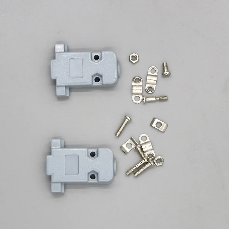 1000pcs DB9/DB15/DB25/DB37 Pin Serial Port Male and Female RS232 Head Plastic Shell