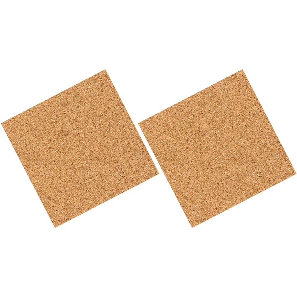 2 قطعة رسالة لينة إشعار خشبي للمنزل مكتب جدار صغير الفلين لوحة الإعلانات ديكور عرض الصور لوحة الإعلانات الحرفية #2