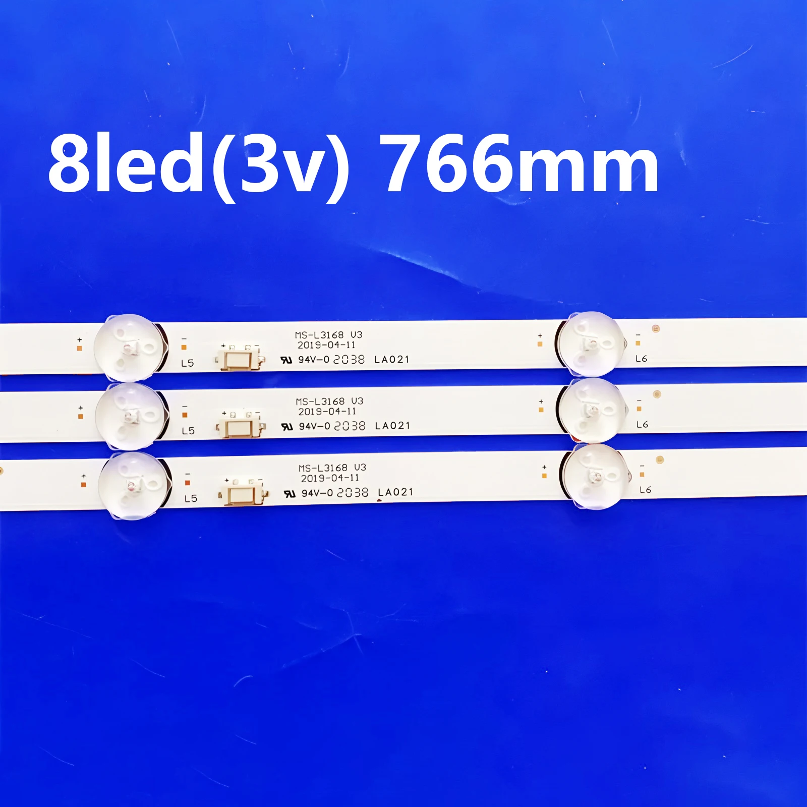 

LED Backlight Strip For Pana sonic TH-43GX680C MS-L3168 V3 MS-L3168 V2 7700-643000-D460 MS 9C10