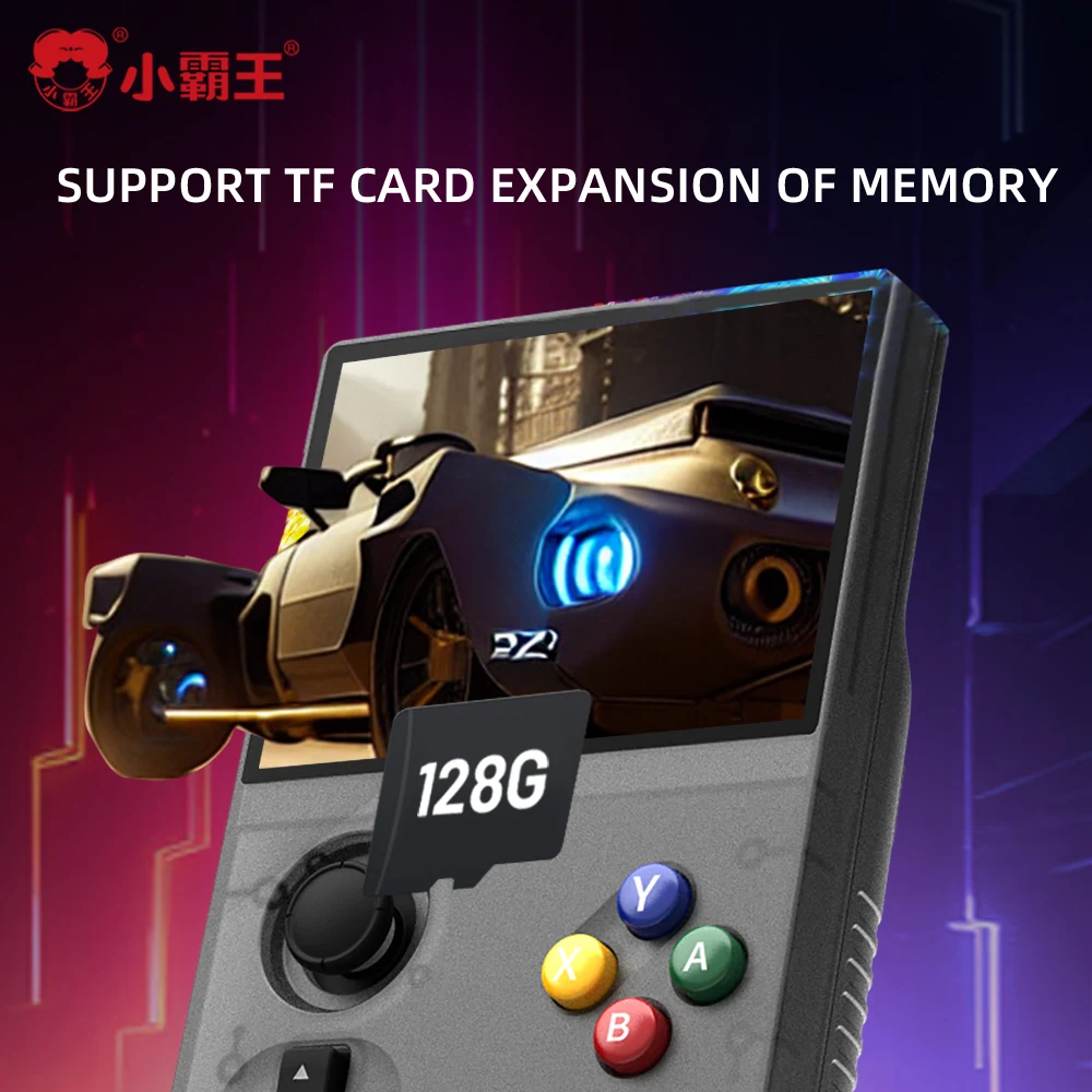 Xiaobawang new game machine Q9 handheld mini exquisite retro game machine 3000mAh battery arcade game machine 30000+ game PSP