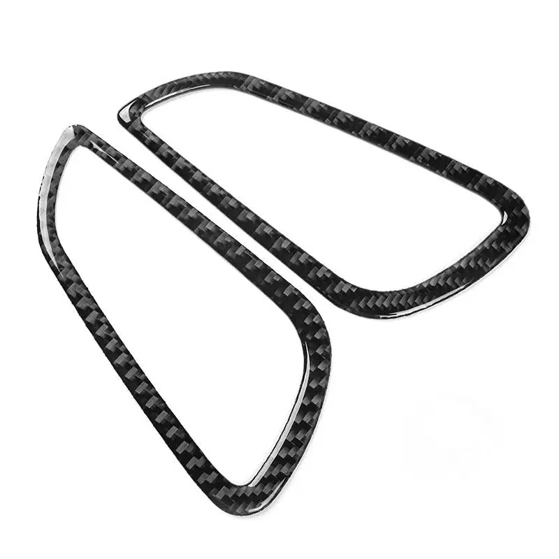 6pcs Soft Carbon Fiber Car Interior Accessories Door Handle Panel Trim For Ford Focus SE RS ST Ecoboost 2015 2016 2017 2018