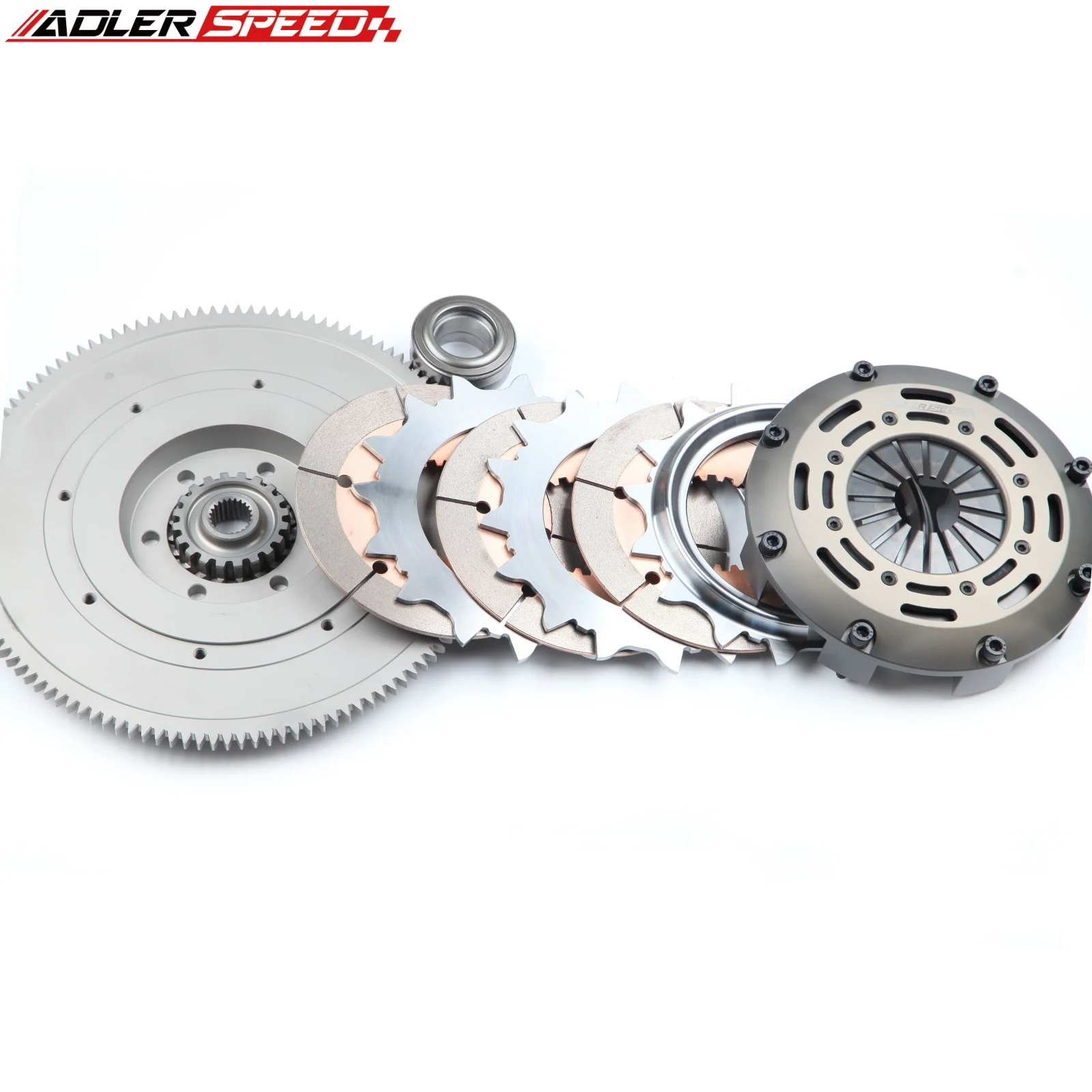 

ADLERSPEED 7.25" (185mm) RACE CLUTCH TRIPLE DISC STANDARD for 04-11 MAZDA RX8 RX-8 1.3L 13BMSP