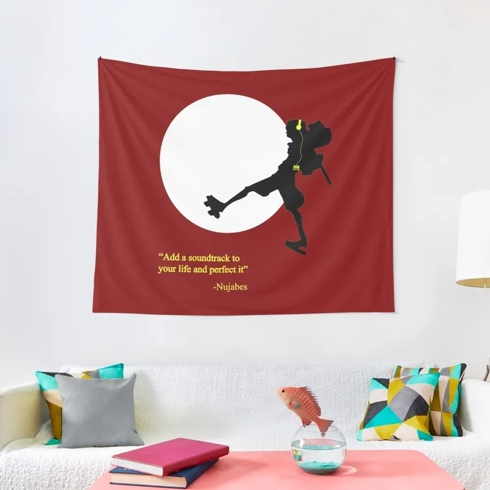 Samurai Champloo -Nujabes Tapestry Hanging Wall Decoration Pictures Room Wall Tapestry