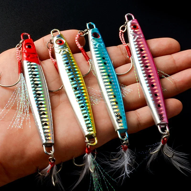 Metal Jig para Pesca en Barco – Señuelo de Agua Salada - imagen 5