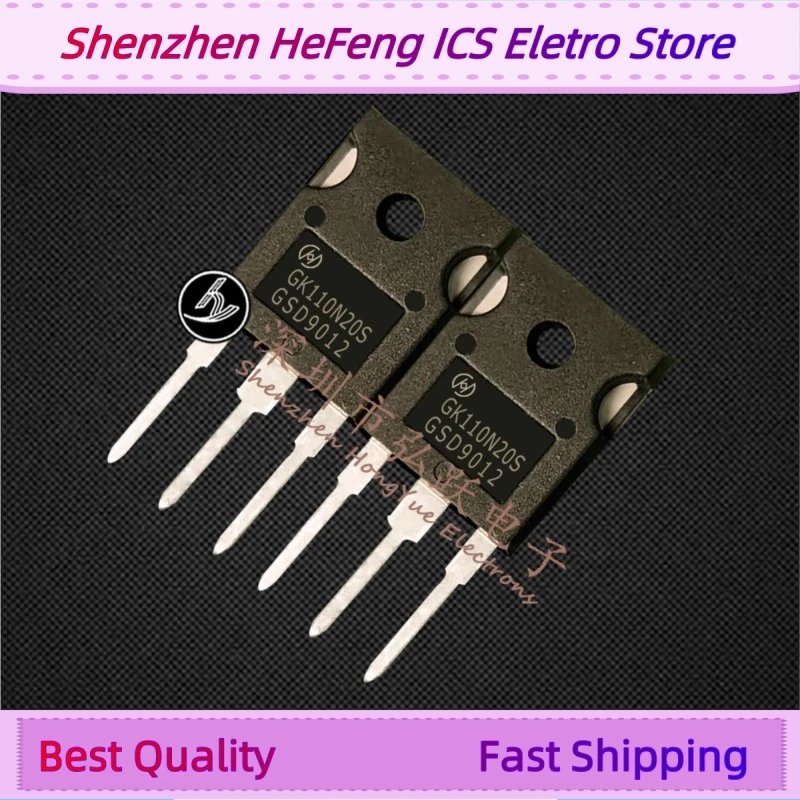 10PCS -20PCS GK110N20S TO-247  132A 200V   Fast Shipping Quality Quick Delivery