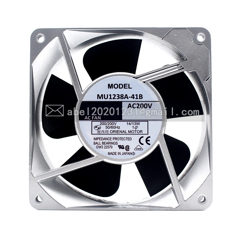 

BRAND NEW ORIGINAL MU1238A-41B AC 200V COOLING FAN COOLER 12038 12CM 120*120*38MM