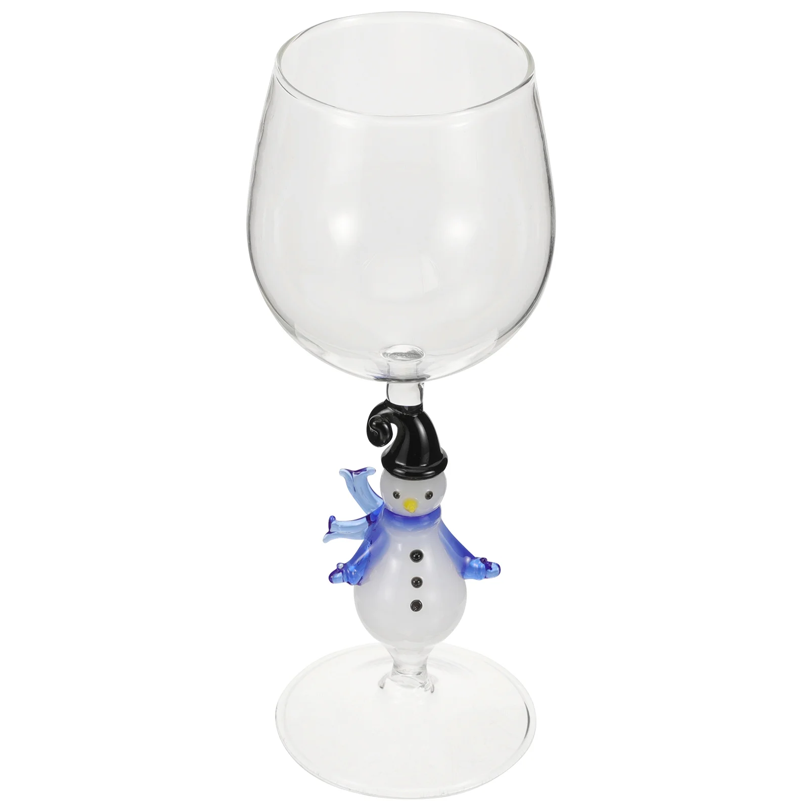 

Snowman Glass 8cm 20.8cm 300ml 136g Christmas Goblet Versatile Drinking Cup Party Birthday Beach Banquet Family Gathering